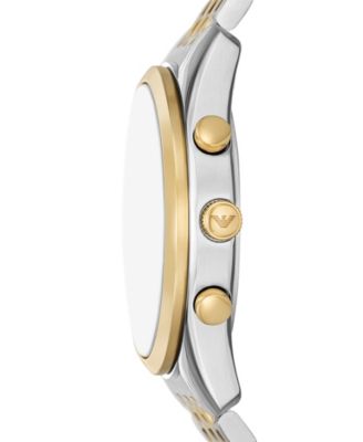 Men's Chronograph Two-Tone Stainless Steel Watch, 41mm