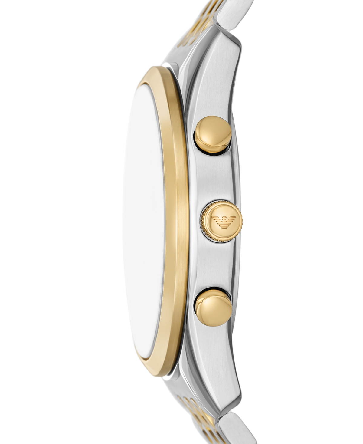 Emporio Armani Men's Chronograph Two-Tone Stainless Steel Watch, 41mm