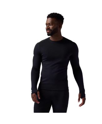 Men's Cedars RWS Merino Mid-Wt Baselayer Crew Top Midweight Long Underwear Tops