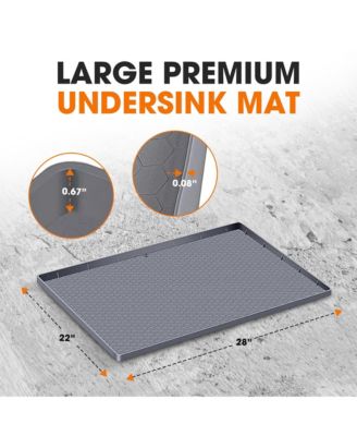 Sillicone 22" x 28" Under Sink Mat