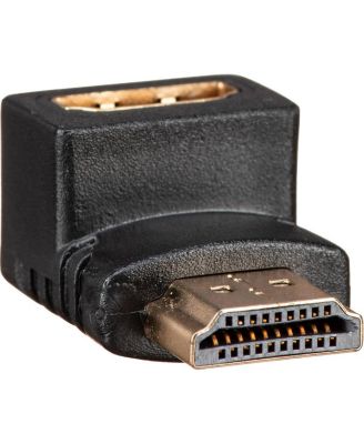 HDMI Male to Female Right Angle Adapter