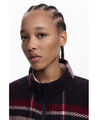 Women's Tartan poncho