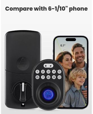 Keyless-Entry No-App Deadbolt Smart Lock