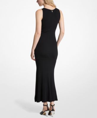 Women's Sleeveless Fit and Flare Dress