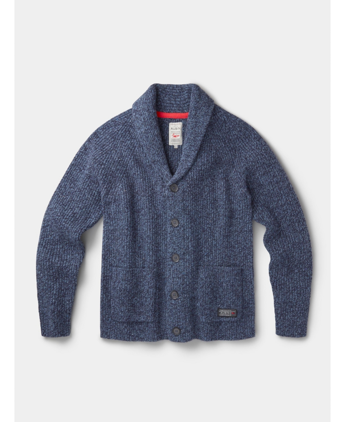 Aubin Men's Studham Shawl Collar Cardigan