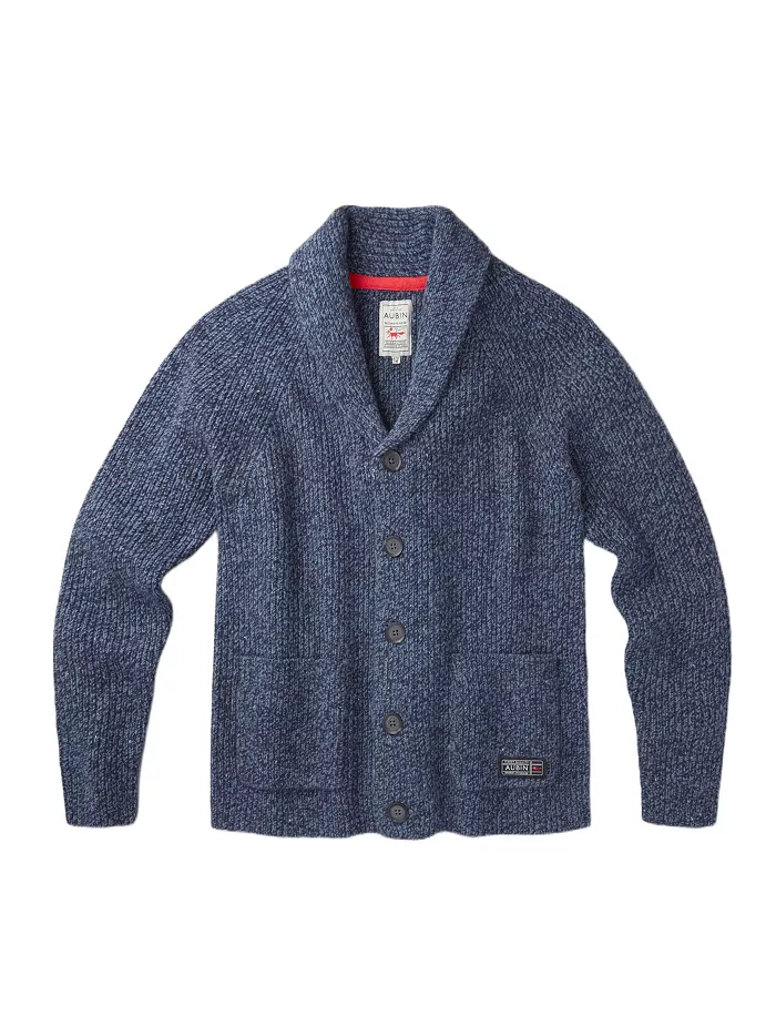 Men's Studham Shawl Collar Cardigan - thumbnail 4