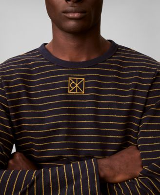 Men's Striped Long-Sleeve T-Shirt