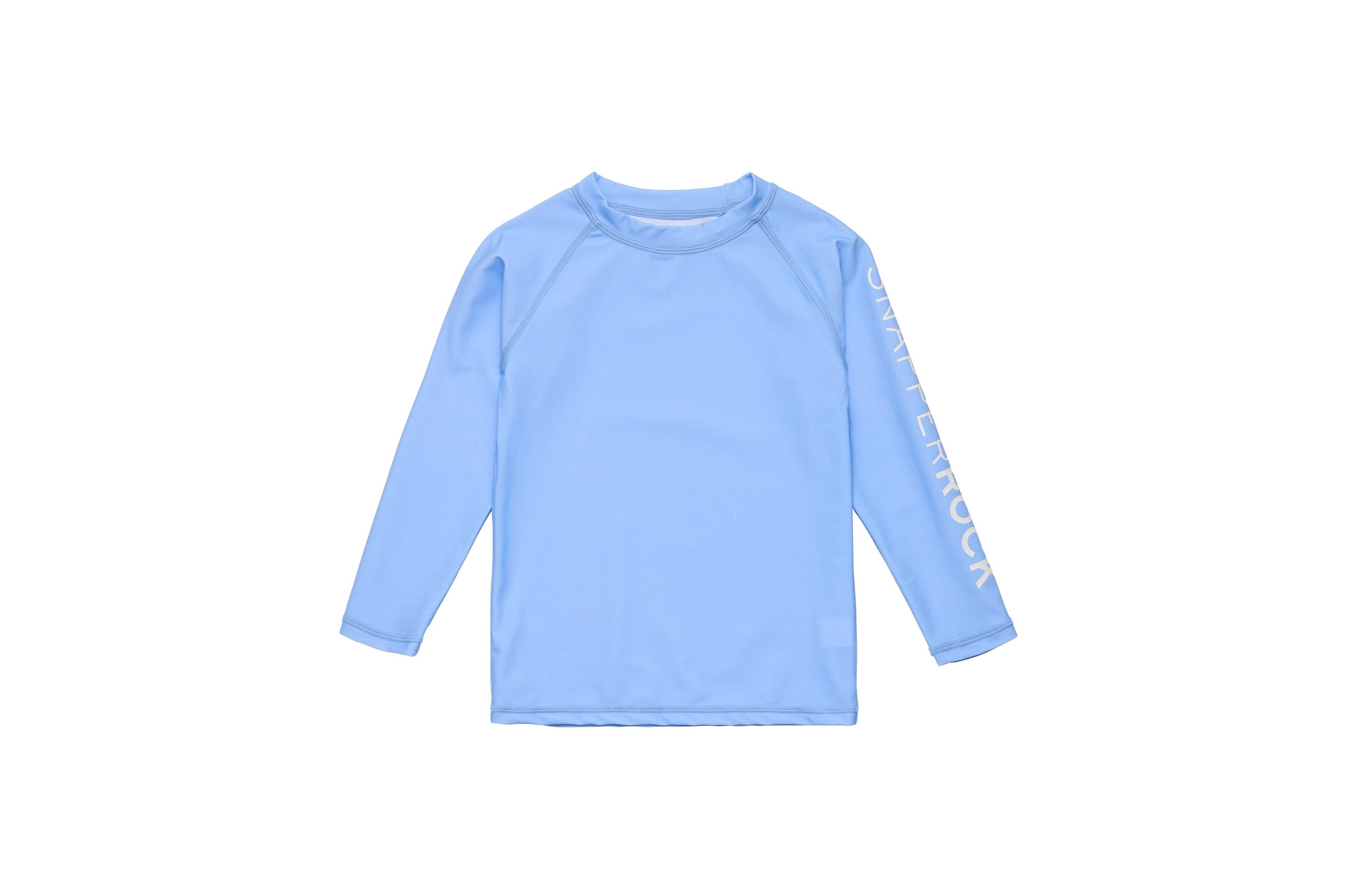 Snapper Rock Big Boys Seaside Blue Ls Rash Top