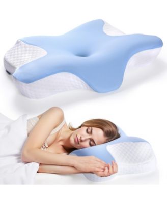 Ergonomic Cervical Memory Foam Pillow – Contour Neck Support for Pain Relief & Better Sleep
