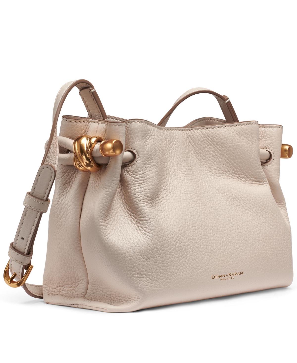 Donna Karan Cashmere Crossbody Bag In Neutral