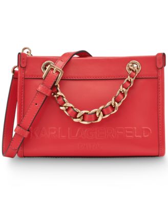 KARL LAGERFELD PARIS - Savoie Small Leather Crossbody