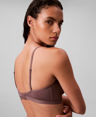 Women's Form To Body Lightly Lined Triangle Bralette QF6758