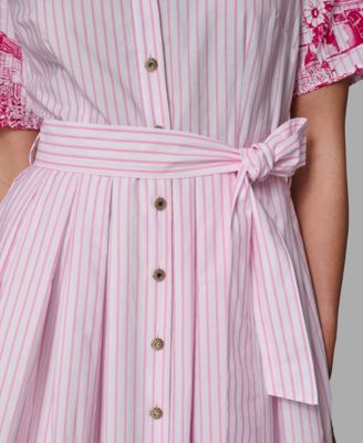 Women's Printed Shirt Dress