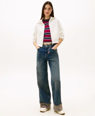 Women's Cozy Script Long-Sleeve Cardigan Sweater