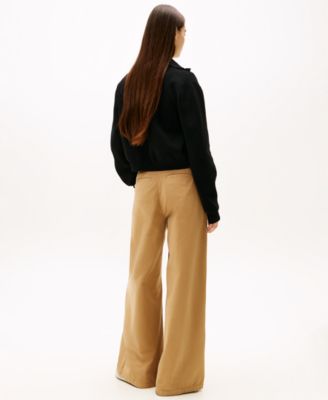 Women's Cozy Script Long-Sleeve Cardigan Sweater