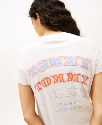 Women's Dollar Stack Logo Short-Sleeve T-Shirt