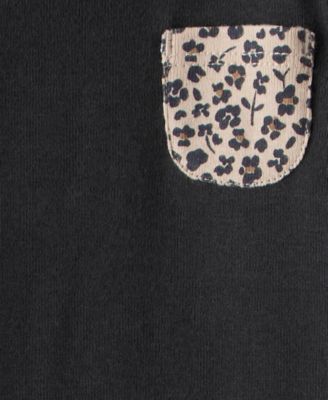 Baby Girls' Printed Bodysuit, Long-Sleeve Bodysuit and Pants, 3-Piece Set