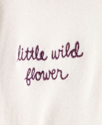 Baby Girls' Floral Bodysuit, Long-Sleeve Bodysuit and Pants, 3-Piece Set