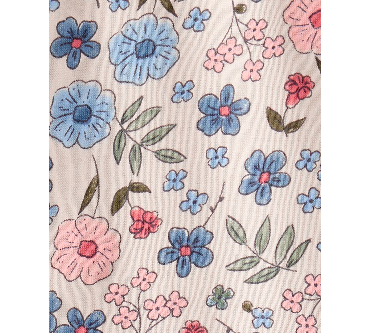 Carter's Baby Girls 2-Piece Floral Print Bodysuit and Pants Set