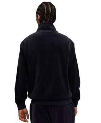 Men's Velour Track Long-Sleeve Jacket