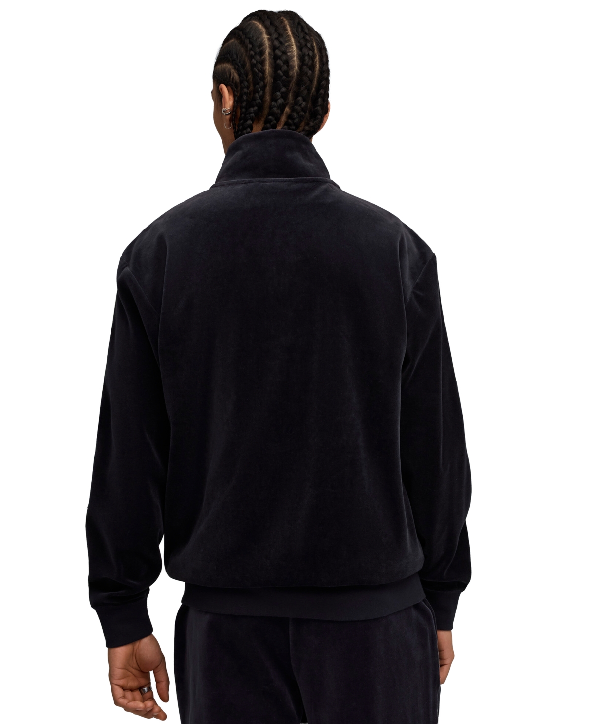 Ess Elevated Velour Track Jacket