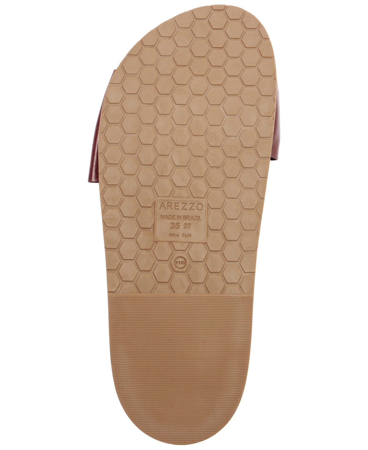 Arezzo Women's Rayna Round Toe Flat Sandals