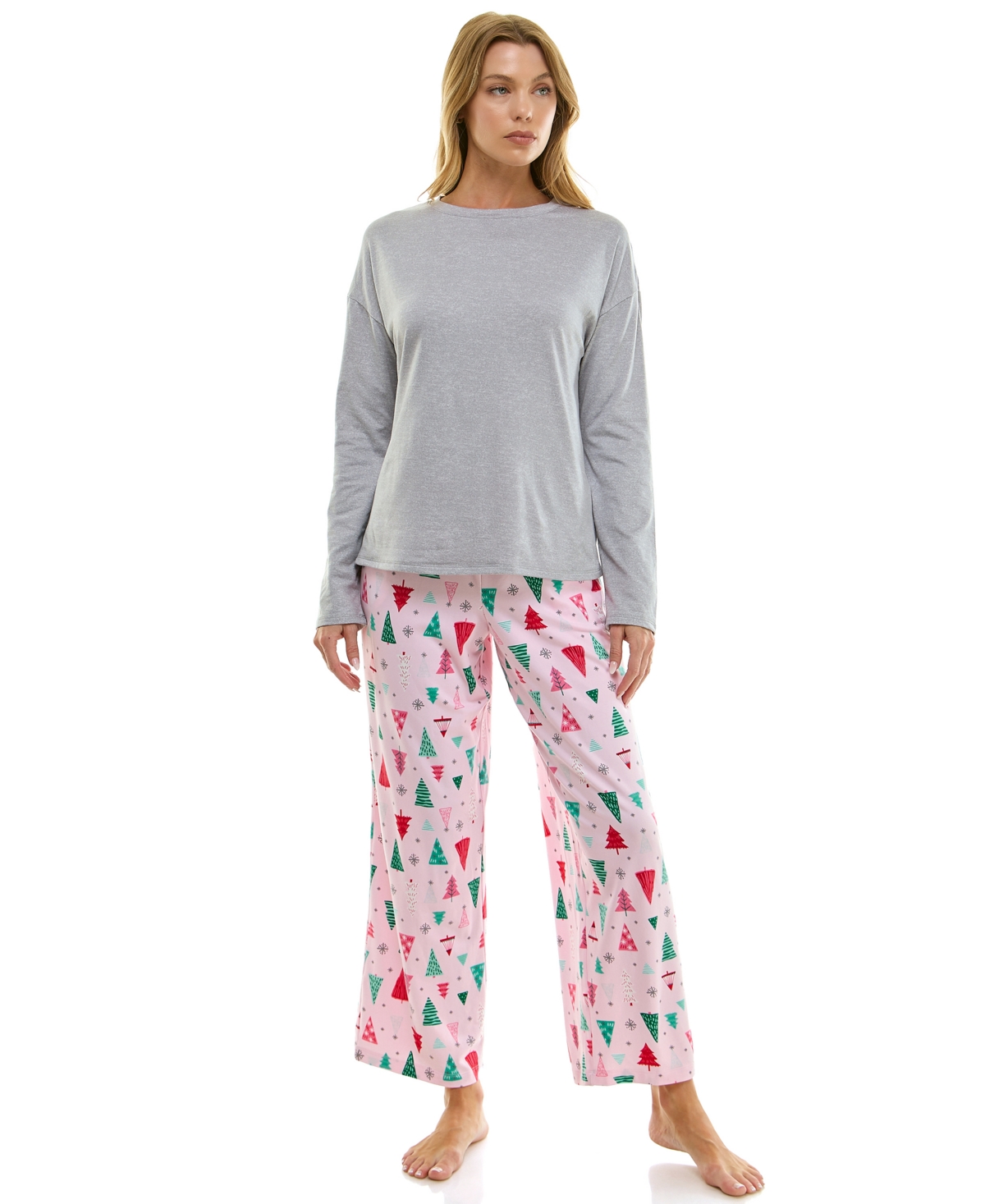 Roudelain Women's Printed Open Leg Pants