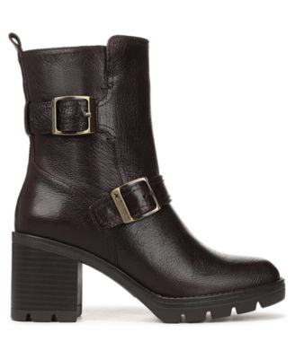 Women's Vail Block Heel Moto Booties