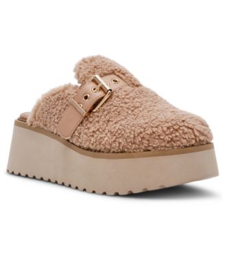 DV Dolce Vita - Women's Cozy Buckle Platform Clogs