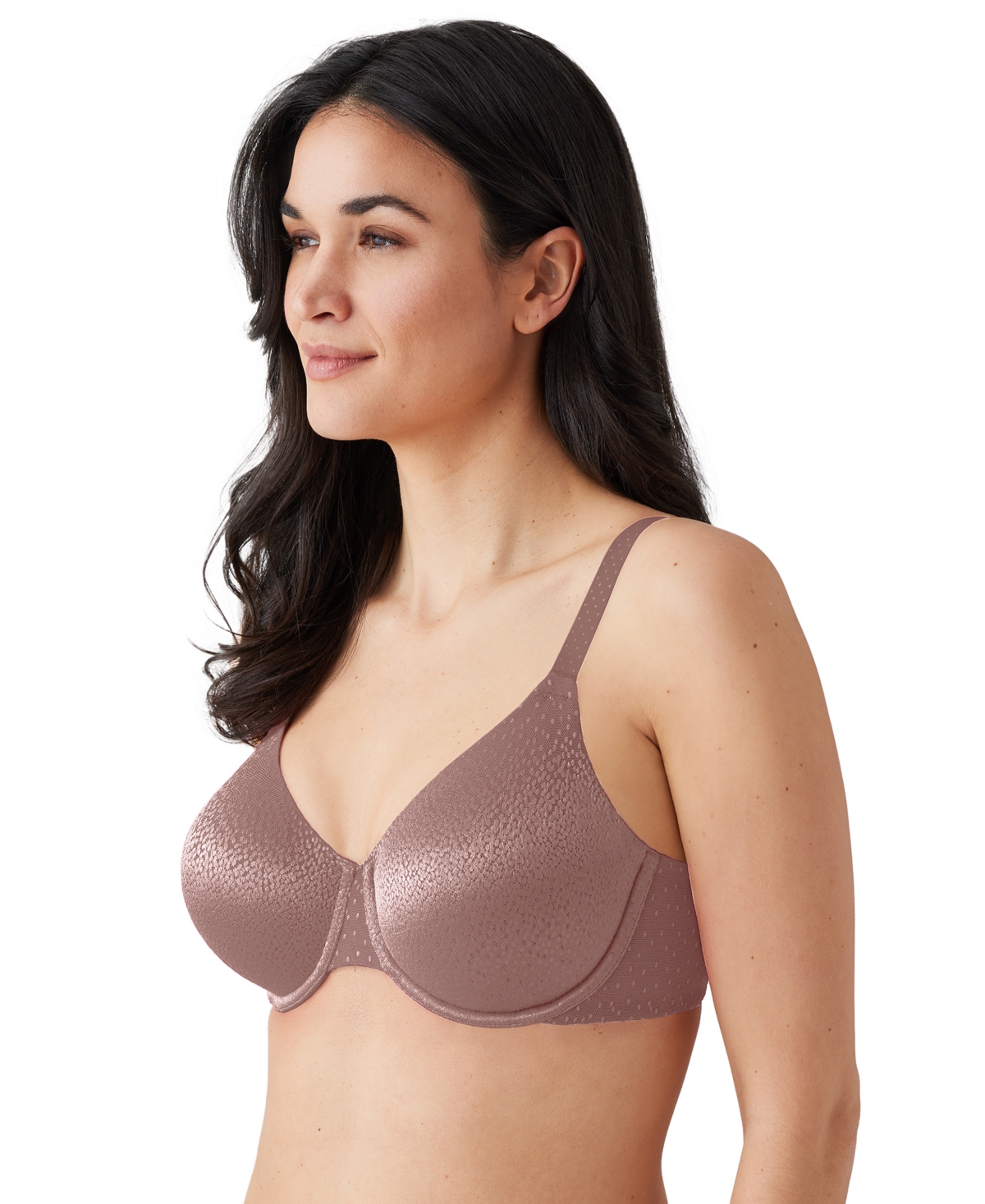 Wacoal Back Appeal Underwire T-shirt Bra In Brown