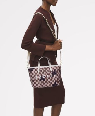 Southwell Gardens Check Medium Open Top Tote Bag