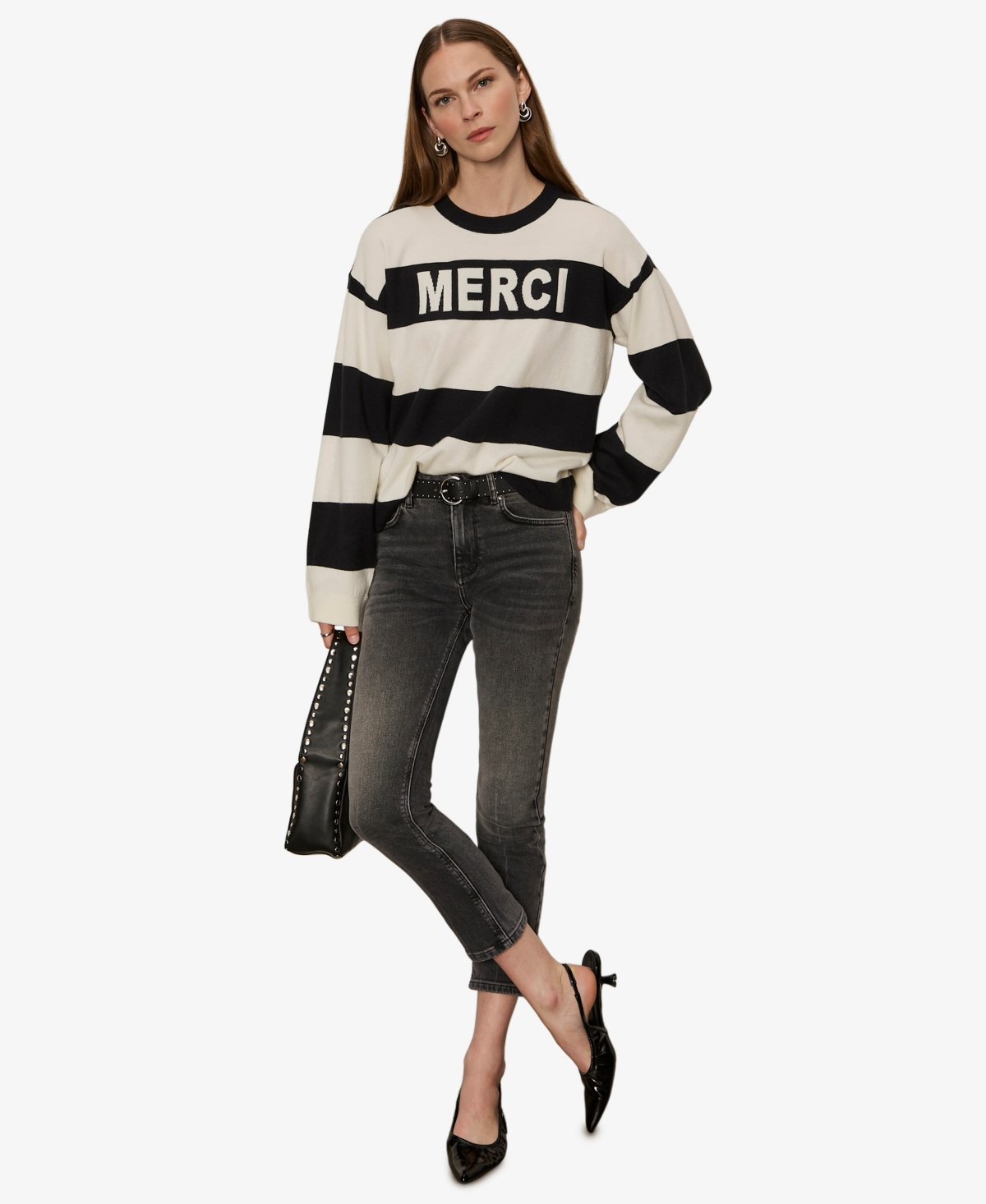 Sanctuary Women's 24/7 Popover Long-Sleeve Sweater