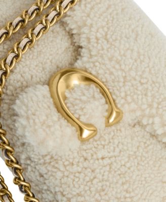 Tabby Medium Shearling Shoulder Bag 26