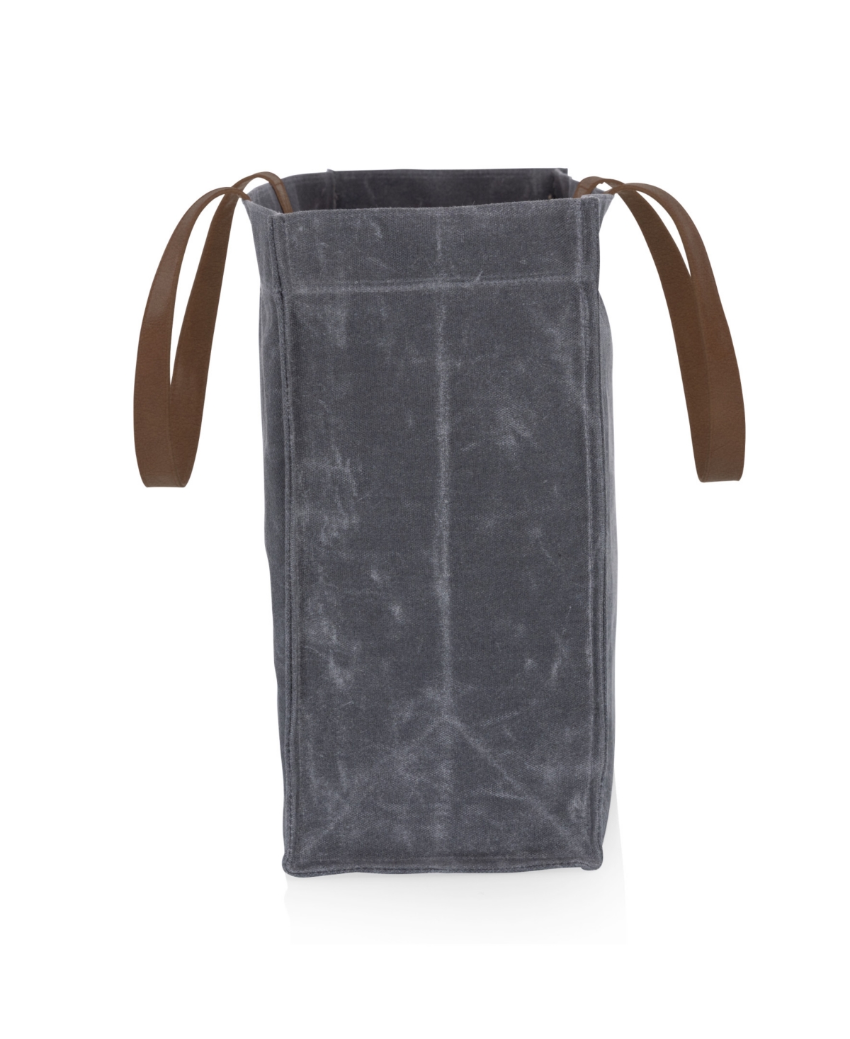 Oniva Market Waxed Canvas 14.75" Travel Tote In Gray