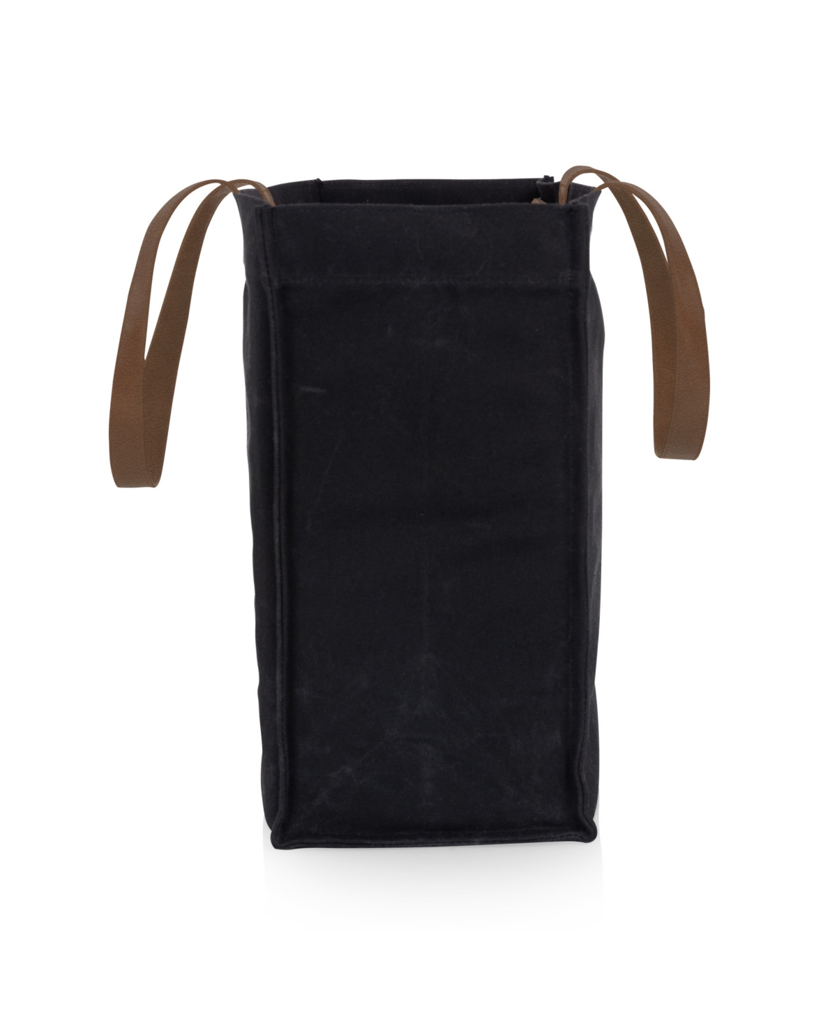 Oniva Market Waxed Canvas 14.75" Travel Tote In Black