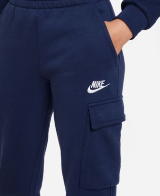 Boys and Girls 8-10 Sportswear Club Fleece Cargo Pants