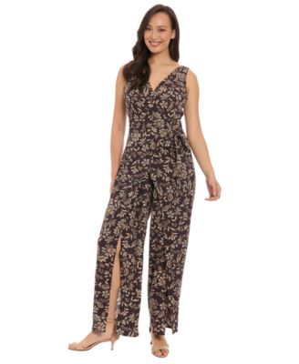 London Times - Women's Walk V-Neck Jumpsuit