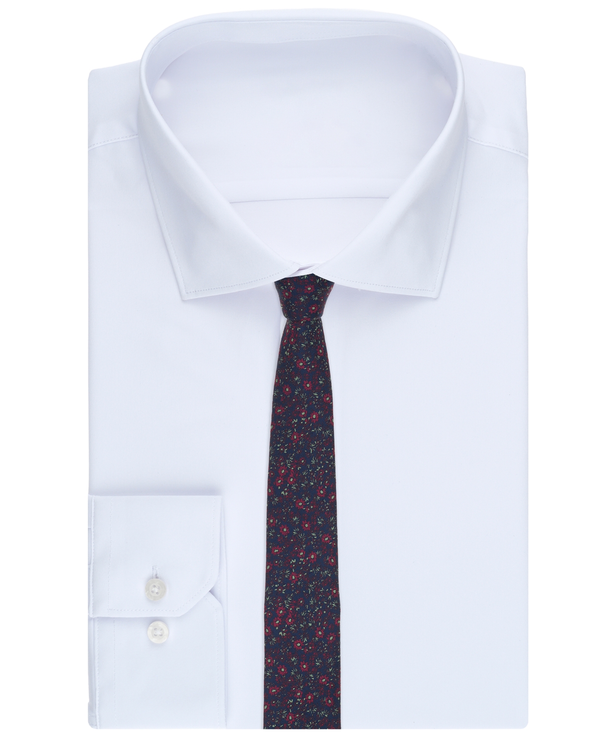Bar Iii Men's Rogue Floral Pattern Tie, Macy's Exclusive