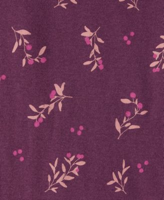 Baby Girls' Short-Sleeve Bodysuits, 5-Pack Set