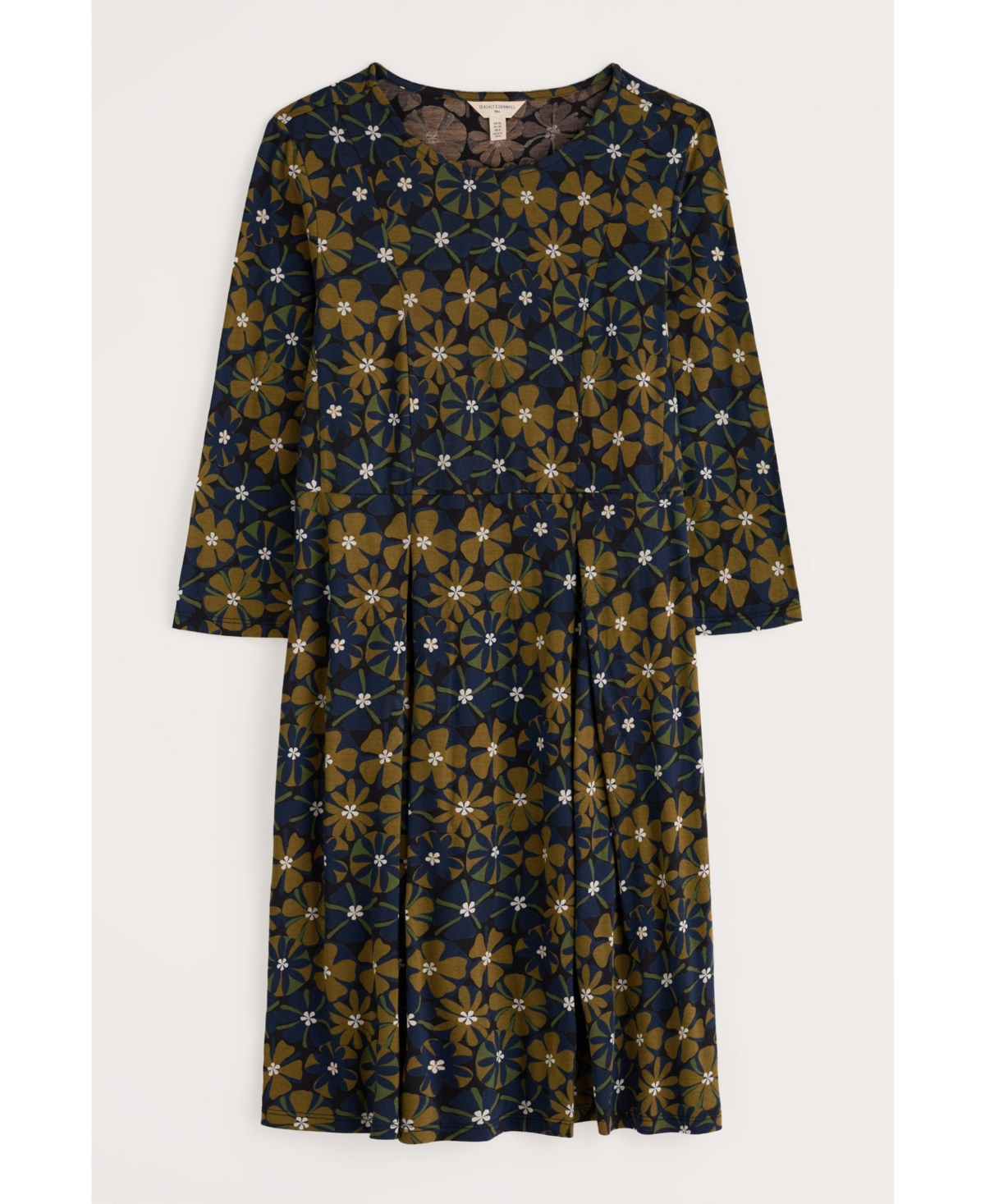 Seasalt Cornwall Women's Quarter Sleeve Witch Hazel Dress