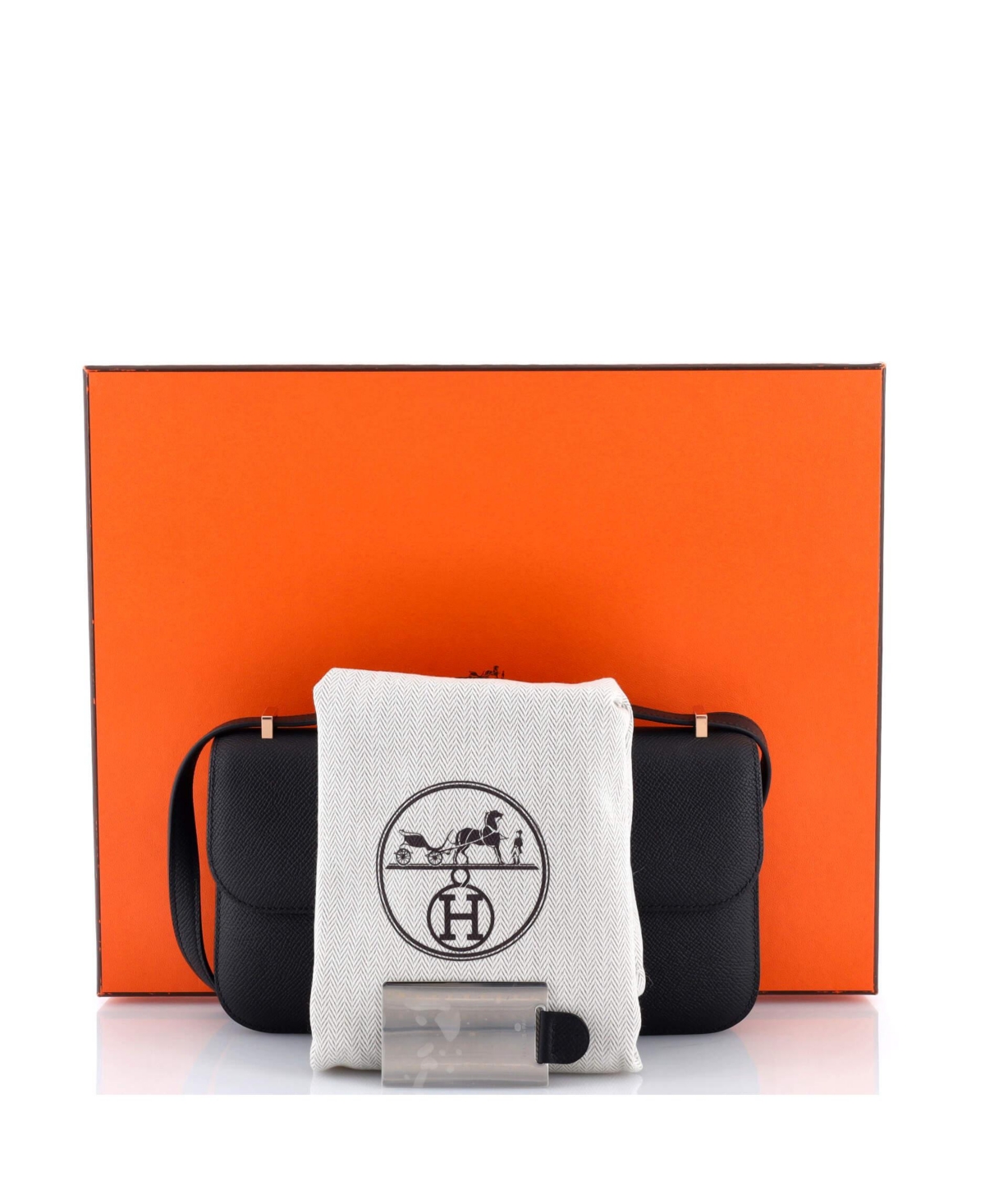 Pre-Owned HERMES 25 Constance Elan Nm Bag Epsom