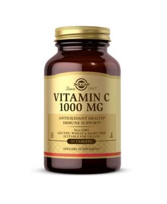 Solgar Vitamin C 1000 mg 90 Tabs 15$