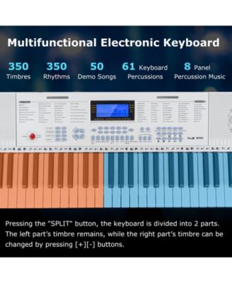 61-Key Electric Piano Keyboard for Beginner