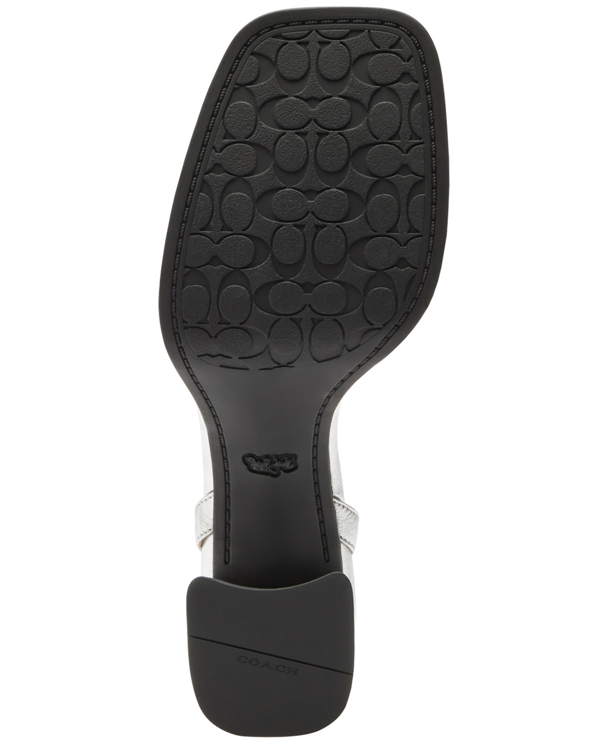 Coach Women's Tea Rose Square Toe Platform Sandals