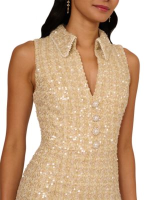 Women's Tweed Shirt Dress