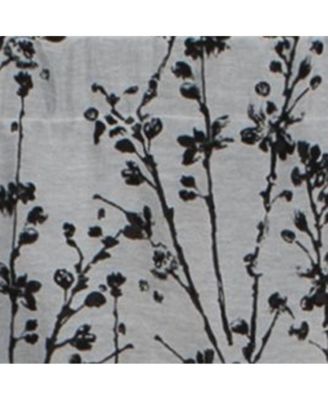 Meadow High Quality Room Darkening Solid Natural Color Lined Scallop Window Valance - 50 x15" Chrome