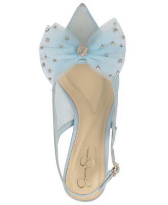 Women's Lavilra Bow Mesh Slingback Pumps