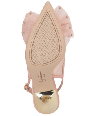 Women's Lavilra Bow Mesh Slingback Pumps