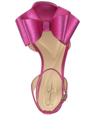 Women's Olivine Bow High-Heel Stiletto Dress Sandals