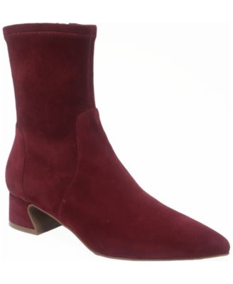 Gentle Souls - Women's Gallway Pointy Toe Suede Booties